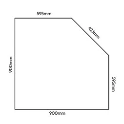 Quattro Corner Work Table With Splashback 4 Quattro Corner Work Table With Splashback - Image 2