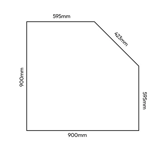 Quattro Corner Work Table With Splashback 6 Quattro Corner Work Table With Splashback - Image 4