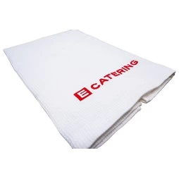 ECatering Essentials White Cotton Tea Towel 5 ECatering Essentials White Cotton Tea Towel - Image 3