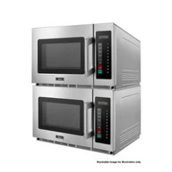 Quattro Commercial 1800W Microwave Oven -Buffalo Store us pp ka co 2134g1a ss doubleright