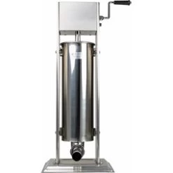 Quattro 7 Litre Stainless Steel Sausage Stuffer - Filler - Maker