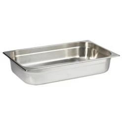 ECatering Stainless Steel 1/1 Gastronorm Pan 3L Capacity