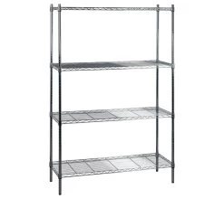 Quattro 4 Tier 1500mm Wide Metal Kitchen Racking Shelving -Buffalo Store wrf001 3 1