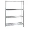Quattro 4 Tier 1500mm Wide Metal Kitchen Racking Shelving -Buffalo Store wrf001 3